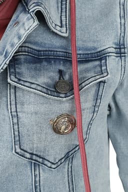 Harry Potter Hermine Dames Spijkerjas - gewassen denim - XS — thumbnail 3