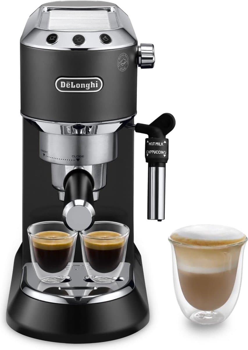 De'Longhi Dedica Style, Handmatige Espressomachine, EC685.BK, Zwart — afbeelding 1