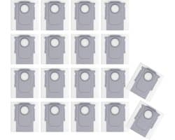 Roborock Qrevo, S8 Max(V) Ultra, Saros en QV Serie Stofzakken (18 Stuks, Plus.Parts® alternatief voor 8.02.0239)