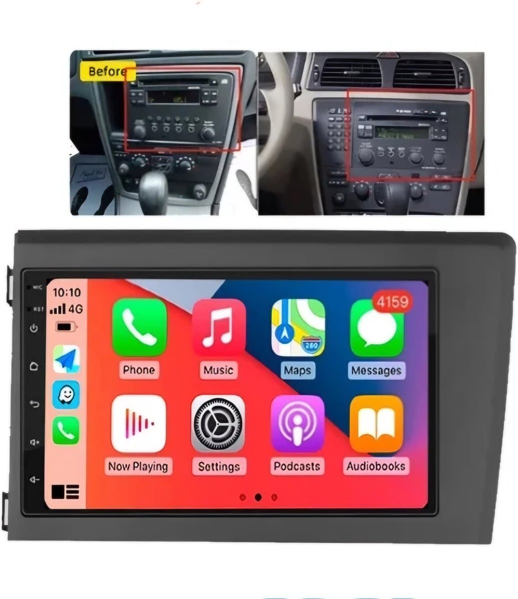 geschikt voor Volvo S60 xc70 | 1999 - 2004 | 2GB & 32GB | Autoradio met navigatie — afbeelding 1