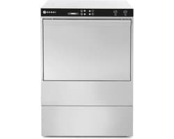 HENDI Elektronische vaatwasser – afvoerpomp – dubbelwandige deur – 400V – 6600W – 576x645x837 mm