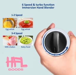 HFL Goods Handstaafmixer - 5 In 1 Blender - Groente Molen - Vleesmolen — thumbnail 5