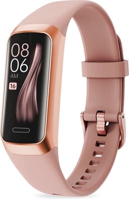 Otiume Activity Tracker - Stappenteller en Hartslagmeter - Sporthorloge - Smartwatch - Dames Heren en Kinderen - Amoled - Bloeddrukmeter - Roze — thumbnail 1