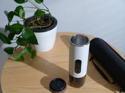 Aokada - Espressomachine - Draagbaar - Koffie voor onderweg - To Go - Met Melkopschuimer - Met Reiskoffer - Espresso - Cappucino - Verwarmingselement - Baby Veilig — thumbnail 5
