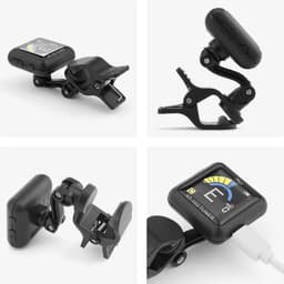 Áengus AT-102 Stemapparaat voor Gitaar, Basgitaar, Ukelele, Viool en Chromatisch stemmen - Clip-on tuner - USB oplaadbaar — thumbnail 2