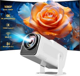 Equivera Mini Beamer - Draagbare Beamer - Beamer - Mini Beamer Projector - Projector - Mini Projector — thumbnail 1