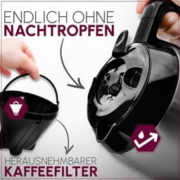 Equivera Coffee Machine - Koffiemachine - Koffiezetapparaat - Koffie Maler - Premium — thumbnail 4