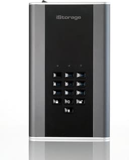 iStorage diskAshur DT2 - externe harde schijf - 14 TB - Cijfercode - Zwart - Grafiet — thumbnail 7