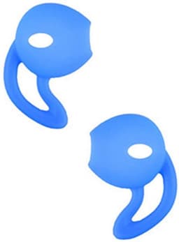KELERINO. Anti-slip siliconen earhooks / earhoox / oorhaken geschikt voor Airpods 1 & 2 - Lichtblauw — thumbnail 3