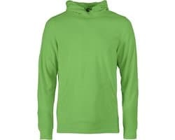 Printer Fleece Hoodie Switch Heren Limoen - Maat 5XL