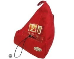 The Book Seat Red/Cinnabar Book/Ipad/E-Reader Holder