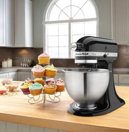 KitchenAid K45SSEOB Classic - Keukenmachine - zwart — thumbnail 6