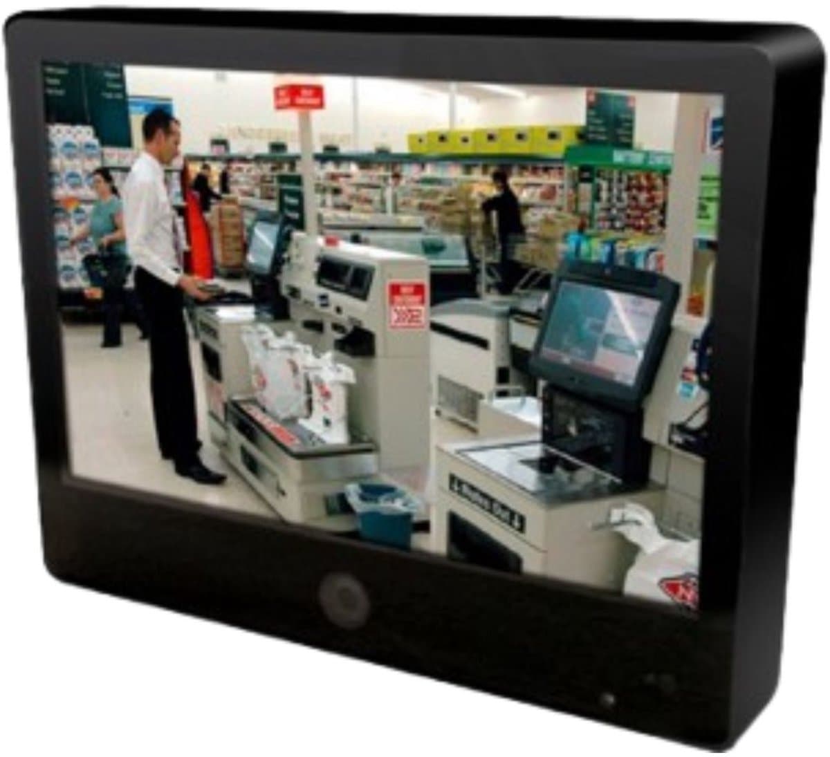 Zelfscan - bewakingsmonitor - Kassa Confrontatie Monitor - Incl. camera - Vista VK2-PVM10CAM — afbeelding 1