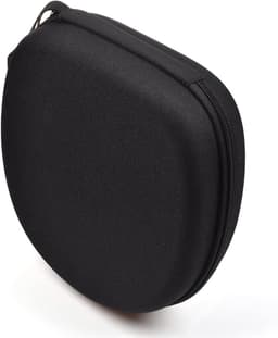 Zwarte opbergtas voor over-ear koptelefoons, waterdichte opbergtas voor koptelefoons, opbergtas voor digitale apparaten — thumbnail 2