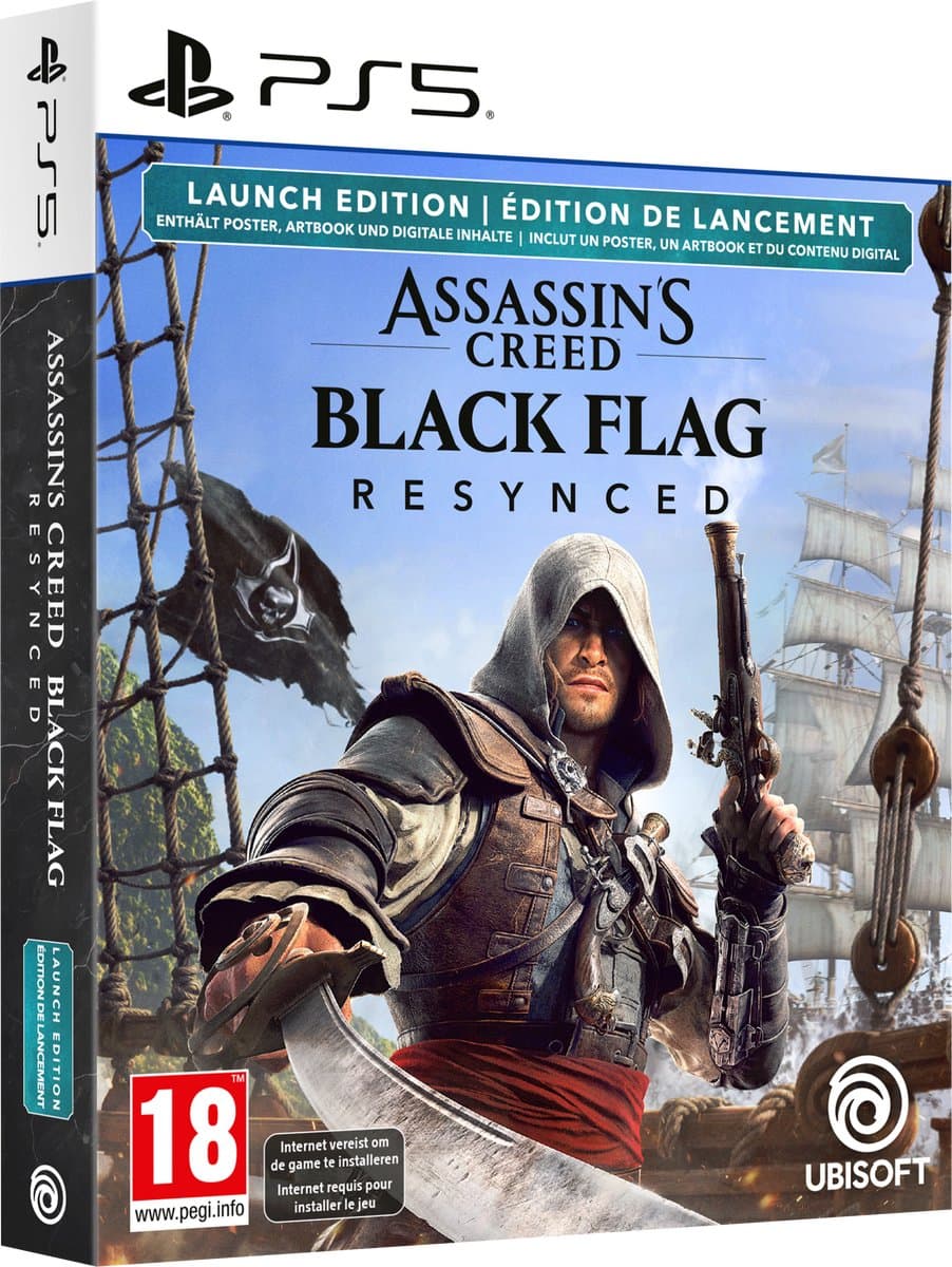Assassin's Creed: Black Flag Resynced - Launch Edition - PS5 — afbeelding 1