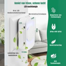 RUX® Ozon Generator - Ozon - Generator - Wit - ‎6cm x 6cm x 10cm — thumbnail 3
