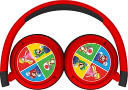 Super Mario - Team - draadloze kinderkoptelefoon - volumebegrenzing - lange batterijduur - microfoon - opvouwbaar - bluetooth — thumbnail 2