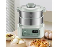 Deegkneedmachine - Deegmixer Keukenmachine - Bakken Brood Koekjes - Met Fermentatiefunctie - 5 Liter - Zwart