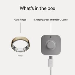 Oura Ring 5 Maat 9 Goud — thumbnail 5