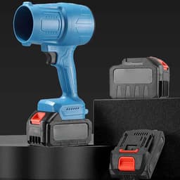 Draagbare Luchtstof - Accu Bladblazer - Snel Schoonmaken - Krachtige Accu - 6000mAh - Blauw — thumbnail 3