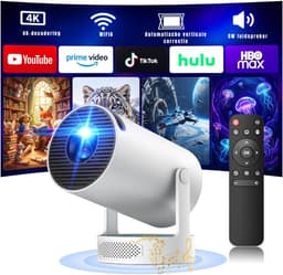 AHD® Mini beamers - Projector - Mini beamer - Wit - 15cm x 15cm x 23cm — thumbnail 1