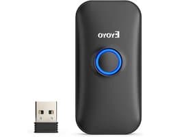 Mini Barcode Scanner - Streepjescode Lezer - Mobiel Scannen - 3-in-1 Verbinding - Zakformaat