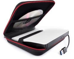 Opbergtas geschikt voor externe optische drives van laptops, harde, schokbestendige en draagbare beschermhoes.
