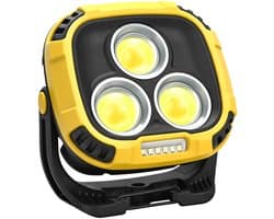 Oplaadbare magnetische LED-werklamp, waterdicht en draagbaar, Geschikt Geschikt autoreparaties, bouwplaatsen en noodgevallen.