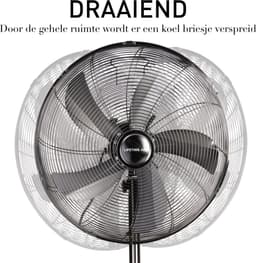 Excellent Electrics - Ventilator - Staand - Metaal - 125 CM — thumbnail 3