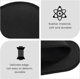 Mixer Slider Mat - Keukenmachine Mat - Apparaat Verplaatsen - Duurzaam Rubber Polyester - 38x22 cm - Geel — thumbnail 5