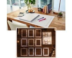 Vintage Papieren Lijsten met Gegraveerd Patroon voor Journal en Kunstprojecten - Romantisch Thema, 20 Vellen