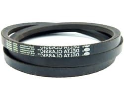 V-riem - A-riem - Grasmaaier aandrijving - Klassiek profiel - 13 x 1960 mm - Zwart