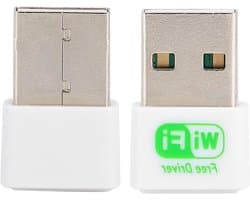 Wifi USB Adapter - Draadloze Netwerkkaart - Internet Verbinding - Router Functie - 13 x 10 x 2 cm - Zwart