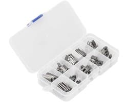 85-delige IC Assortiment Kit met 10 Geïntegreerde Circuits voor Thuisprojecten en Elektronica Ontwikkeling