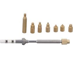 Solderingtips voor 3D-printers, M2 tot M8, eenvoudig te vervangen, messing materiaal, accessoires voor precisiewerk