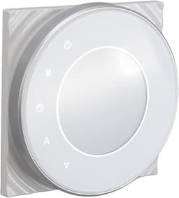 Slimme Thermostaat - Digitale Regelaar - Verwarming Instellen - App Bediening - 90x14mm - Wit — thumbnail 1