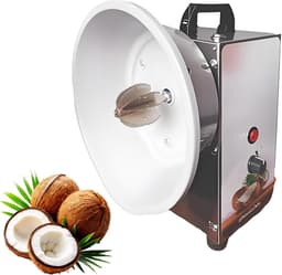 Kokosrasp Elektrisch - Kokosverwerker - Keukenbereiding Thuis - Instelbare Snelheden - 35 kg Per Uur - Meerkleurig — thumbnail 1