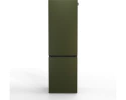 NUNKI LARGECOMBI-AMIL / Combi Bottom Koelkast, E, 198+71l, Mat Military Green (ALL sides)