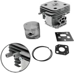 Grasmaaier Cilinderkit - Motoronderdelen Set - Gazononderhoud - Optimale Efficiëntie - 7 Delig - Zilver — thumbnail 3