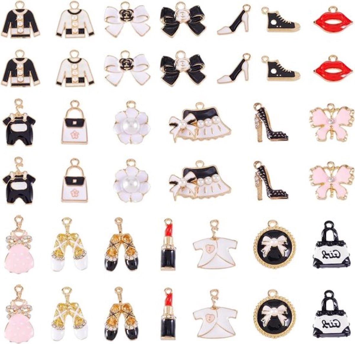 Set bedelhangertjes met kleurrijke emaille bijen van duurzame metaallegering, ideaal voor het maken van unieke insecten sieraden en accessoires — afbeelding 1
