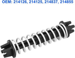 Koppelingsveer, aluminiumlegering koppelingspedaalveer 214855, Geschikt voor modellen 307, 206, 207, 408 en 308. — thumbnail 2