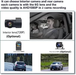 Dashcam Auto - Autocamera DVR - Verkeersregistratie - 24 Uur Parkeerbewaking - 32GB - Stijl 1 — thumbnail 5