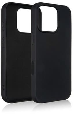 Beline Silicone Serie - iPhone 16 Pro Hoes - Zwart - Hoogwaardige Siliconen - Naadloze Pasvorm — thumbnail 1