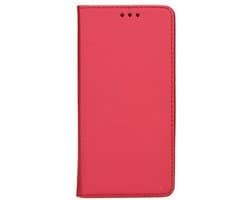 Merkloos - Slim Pasboeketui - Magnetische Sluiting - iPhone 12 Pro Max - Rood