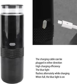 EGoods - Draagbare elektrische espressomachine voor camping en kantoor met zelfverwarmende functie — thumbnail 4