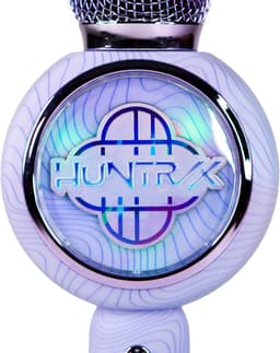 KPop Demon Hunters - Huntr/x - Logo - draadloze karaoke microfoon voor kinderen - oplichtend LED display - speaker - stemvervorming — thumbnail 5