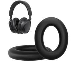 kwmobile 2x oorkussens geschikt voor Sennheiser Accentum Plus - Earpads voor koptelefoon in zwart