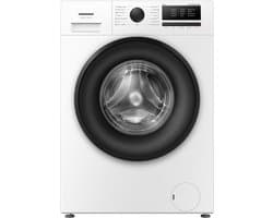 Heinner Slanke Wasmachine 6 kg – Energieklasse A – Stoom & Anti-Allergie Programma – Quick 15 Min Wasprogramma – Babyprogramma – Inverter Motor – 15 Programma's – 72 dB Stille Werking – 5 Jaar Garantie – Wit