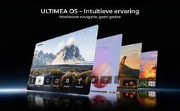 Ultimea Apollo P40 LCD-projector, Full HD Native 1080P 700 ANSI Lumens, 5G WiFi, Keystone-correctie, Grijs — thumbnail 3