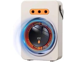 Draagbare vernevelingsventilator | Persoonlijke ventilator met vernevelaar, voor binnen en buiten, tent, bureau, kamer, reizen, vissen, bouwplaats, kamperen, roadtrip en strand（Wit） — afbeelding 1